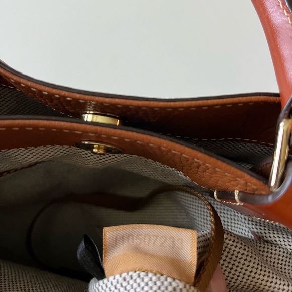 Dooney & Bourke Pebble Grain Brenna in Caramel - Picture 7 of 14